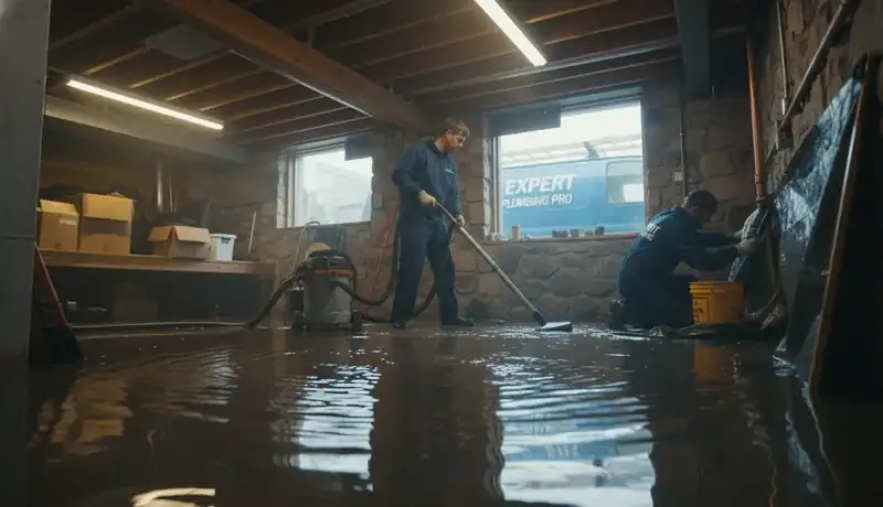 Expert Plumbing Pro - emergency-burst-pipe-repair-for-a-flooded-westminster-basement