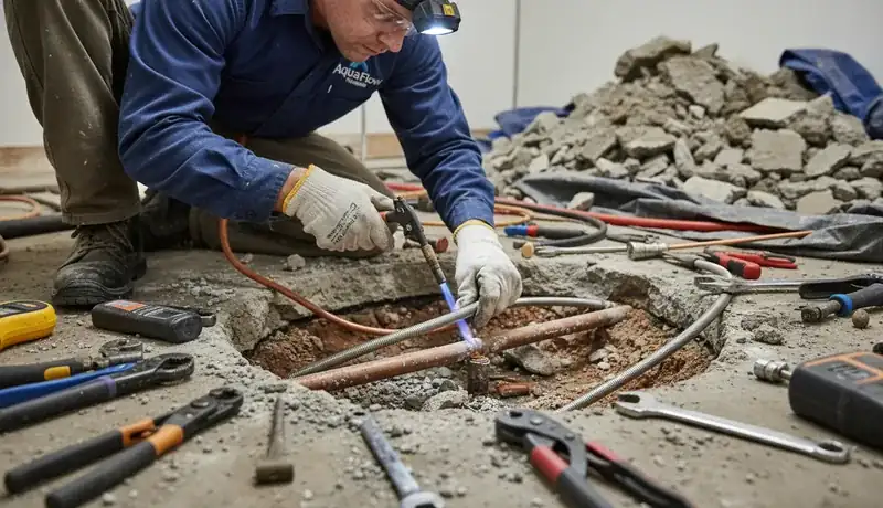 Expert Plumbing Pro - slab-leak-repair