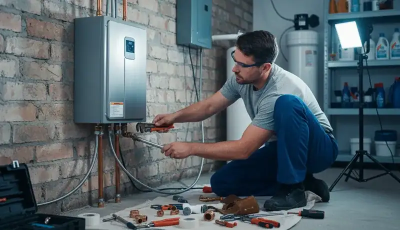 Expert Plumbing Pro - tankless-water-heater-installation